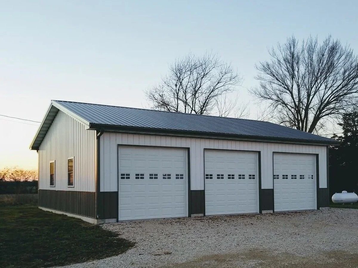 Residential Garage steel building package example